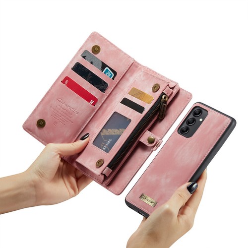 Removable Wallet Case Zip Card Leather Flip Cover for Samsung A15/A25/A35/A55 - Picture 46 of 47