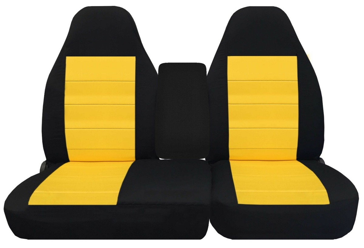 Truck cotton seat covers fits Ford F150 97-03 40/60 HIGHBACK seats W