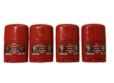 (LOT OF 4) Old Spice Deodorant Antiperspirant Swagger Cedarwood Travel Size .5oz