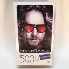 Cardinal Puzzle Blockbuster THE BIG LEBOWSKI 500 Piece Classic 90's Movie Puzzle