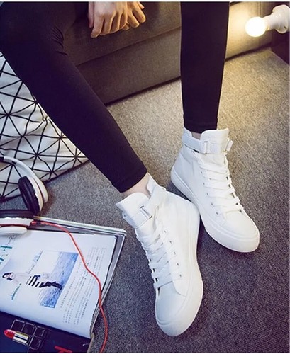 Zapatillas Blancas FEI YAO Magic School Wizards Lona Informal Anime Para Hombre EE. UU. TALLA 8 - Imagen 5 de 14