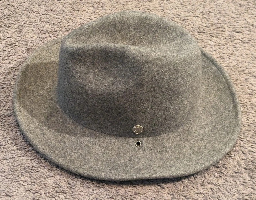 Gorros Carbón Colección Considerada 100% Lana Fedora Talla Mediana Foto 4 de 4