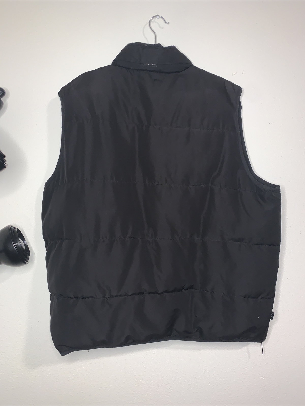 Sean John Men's Puffer Vest Black Size 