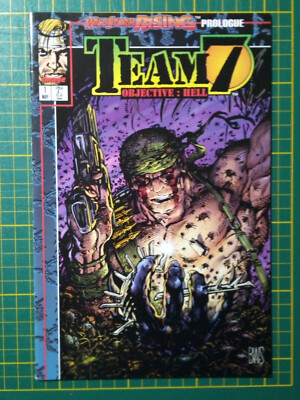 IMAGE Comics ''TEAM 7: Objective Hell'' (1998) #1 US VF+/NM  _WildStorm