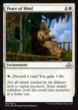 MTG-4x-Near Mint, English-Peace of Mind-Eldritch Moon