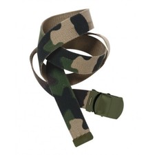 Camouflage Webbing Belt Kaki Adjustable Fashion Military