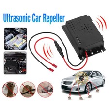 4x 12V Ultrasonic Mouse Repeller Car Vehicle Rat Rodent Pest Deterrent Repellent
