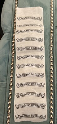 Chrome Hearts Logo Auto Car Laptop White Window Decals Sticker