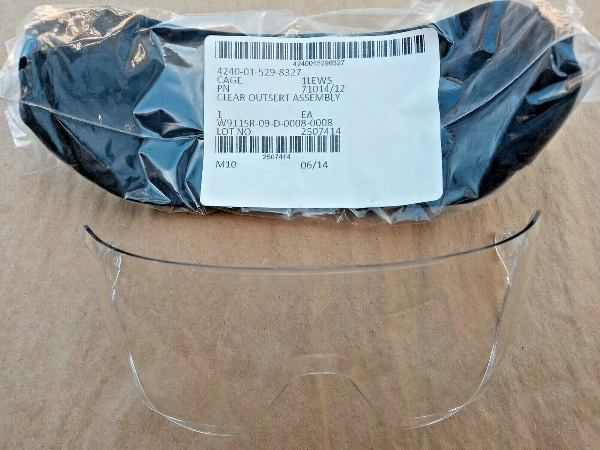 Avon Clear Outsert for 50 Series Gas Masks PC50 / C50/ FM50 / FM53 