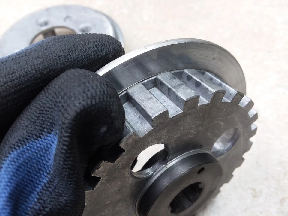 Buje de embrague interior y placa de presión del motor Honda 50 MB5 MB-5 MB50 1982 ANX-C Foto 4 de 4