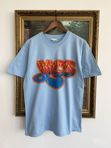 Camiseta De Colección Años 90 Yes Band The Full Circle Tour Azul Unisex Reimpresión S-5XL - Imagen 1 de 3