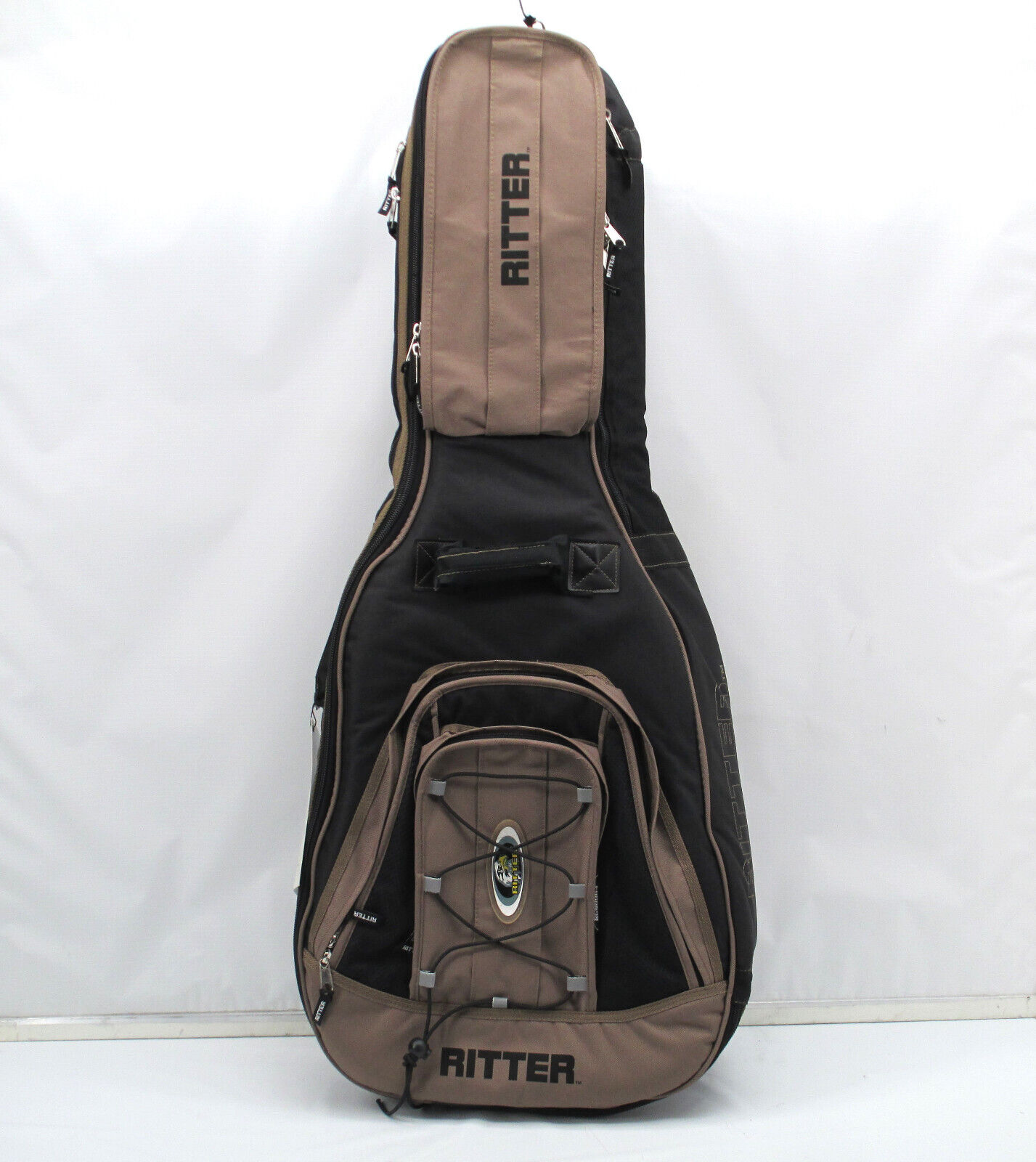 Ritter RG9000-CF Classical Acoustic Guitar Gig Bag - Fawn Brown/Black Soft Case