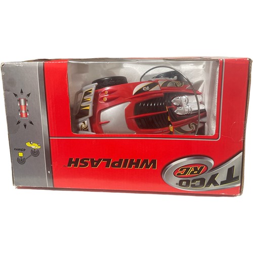 2002 WHIPLASH Tyco RC Mattel Wheels Motor Sports New In Box! Vintage red - Picture 5 of 15