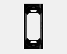 Ring PRO 2 video Doorbell Custom spacer. Mounting bracket wedge 0.5"-3.5"