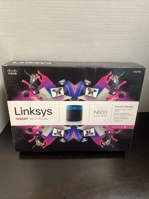 New Linksys Smart Wi-Fi Router N600 Dual Band 300+300 EA2700-NP