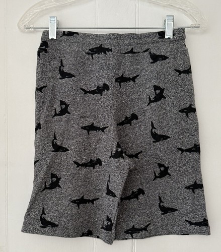 MINT Rockets of Awesome SHARK Heather Gray Elastic Walking Jersey Boys Youth 12 - Picture 3 of 4