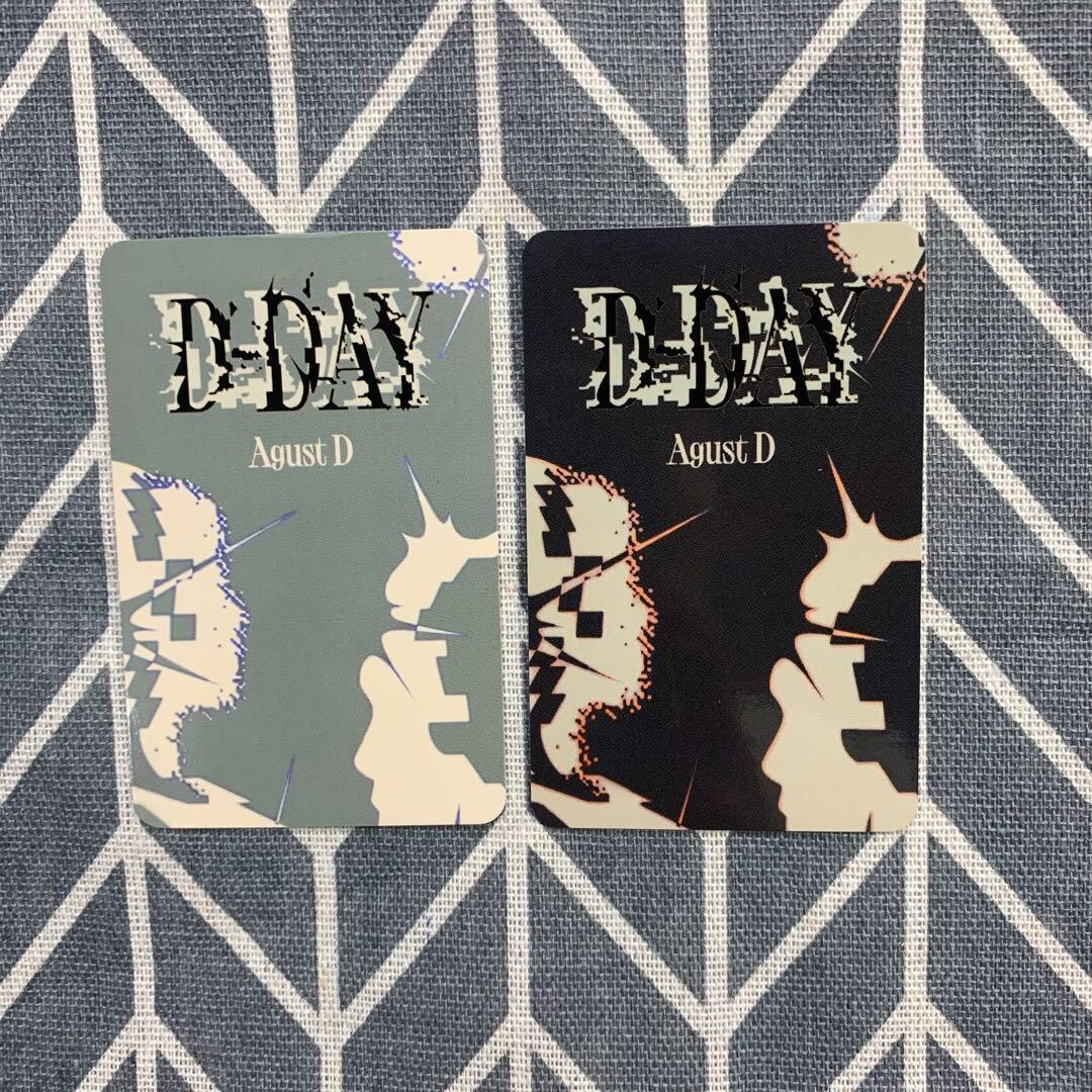 BTS Agust D D-DayソウルコンARMY ZONE トレカ BTS SUGA Agust D SUGA