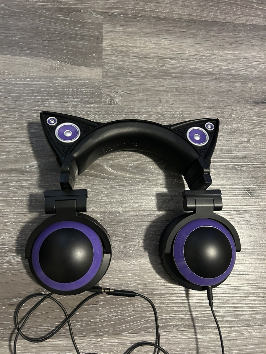 Brookstone Cat Ear Headphones（猫耳ヘッドフォン） Amazon.co.jp: 国Brookstoneの猫耳イヤホン、ヘッド装着式の線