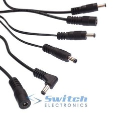 2.1mm x 5.5mm Male Female Plug Socket DC Extension Lead Connector 