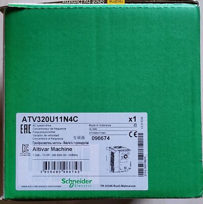 Schneider ATV320U11N4C AC Speed Drive ** NEW In Box **