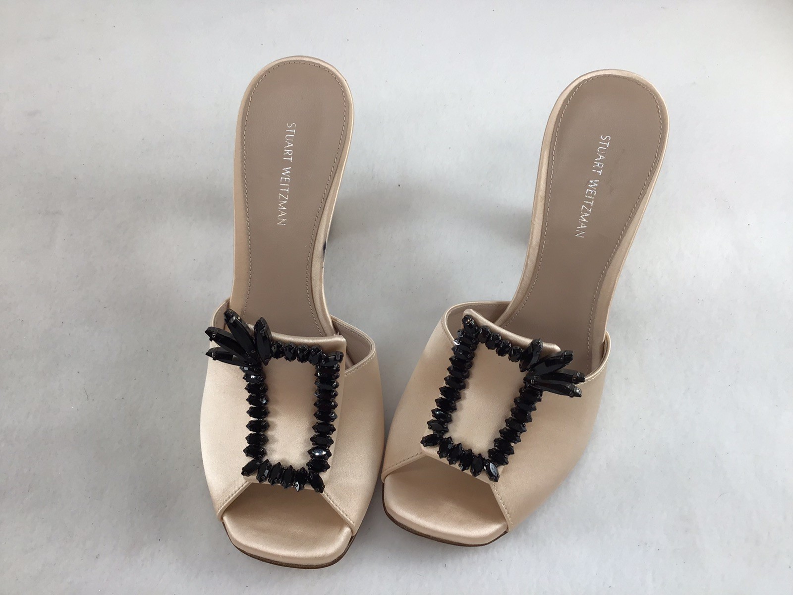 Stuart Weitzman Radiance bluesh Silk Satin Sandals Size Size Size 7M H956 4d84aa Stuart Weitzman Radiance bluesh Silk Satin Sandals Size Size Size 7M H956 4d84aa