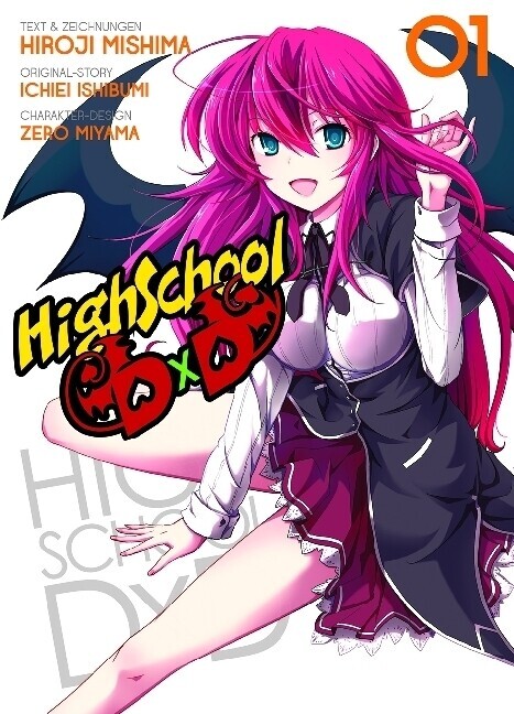 Thumbnail - Highschool Dxd 01 | Hiroji Mishima, Ichiei Ishibumi, Zero Miyama |