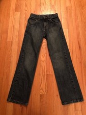 Boys Wrangler Denim Blue Jeans 12 Slim