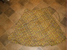 Women's African Wrap around skirt Multicolor Handmade T58 