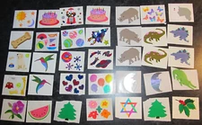 Vintage Mrs Grossmans Stickers Assortment 1980's 1990's Opal Kromkote Rares