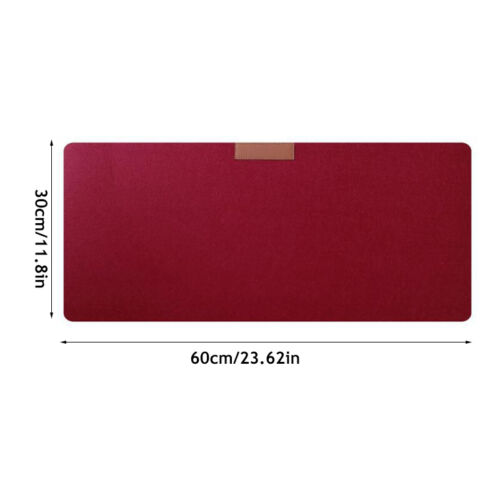 Podkładka na biurko filcowa 30x60 cm - Mata biurkowa Podkładka na biurko Podkładka pod mysz XXL - Zdjęcie 2 z 24