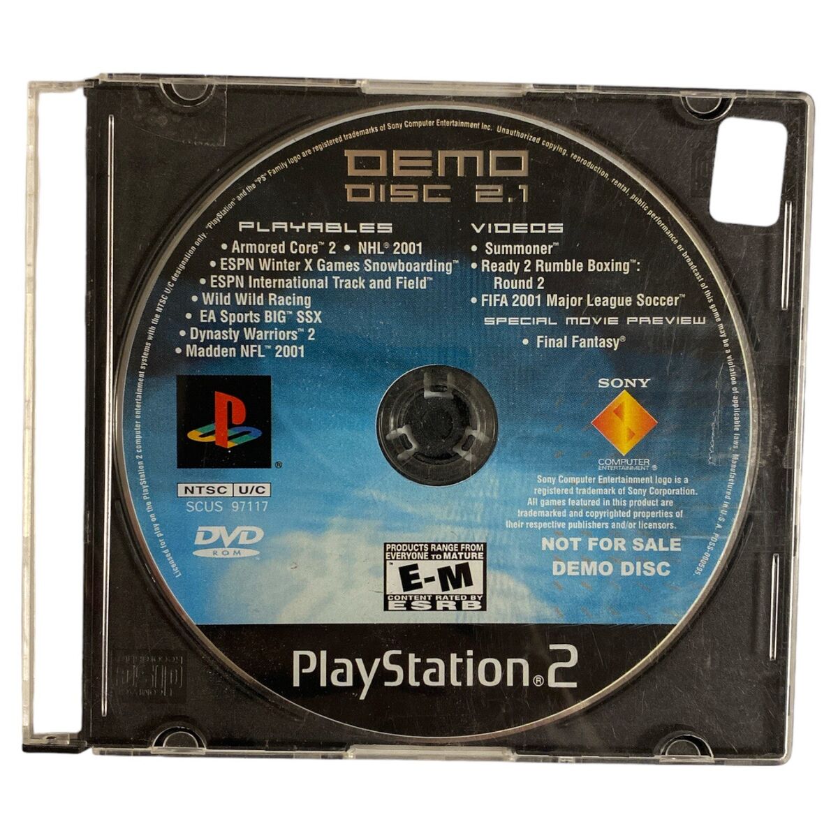Demo Disc 2.1 for Playstation 2 PS2 Fast Shipping | eBay Demo Disc 2.1 for Playstation 2 PS2 Fast Shipping | eBay