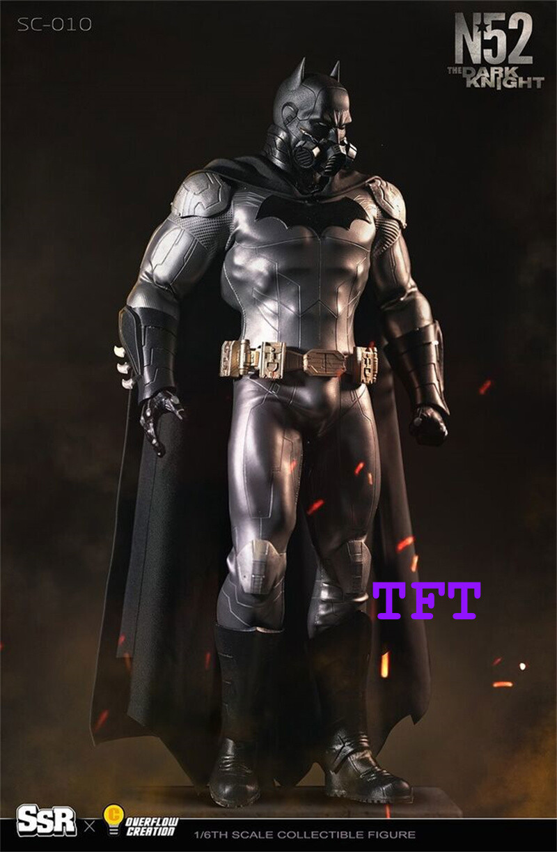 Pre-order SSRTOYS SSC-010 1/6 New52 Batman The Dark Knight Male Model Statue Toy - Picture 11 of 11
