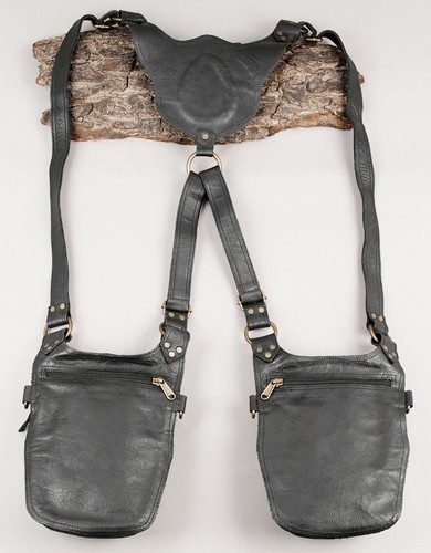 Vintage Leder Gürteltasche für Unisex Langlebiger Qualitätsgürtel für jeden Anlass - Bild 6 von 11