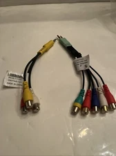 Genuine Samsung BN39-01154H & BN39-01154W  Composite & Component Adapter Cables