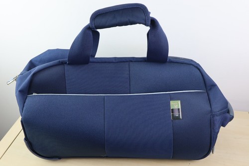 Geweih Unisex Erwachsene aufrecht 2 Rollen + Teleskopgriff weich Reisetasche blau sehr guter Zustand