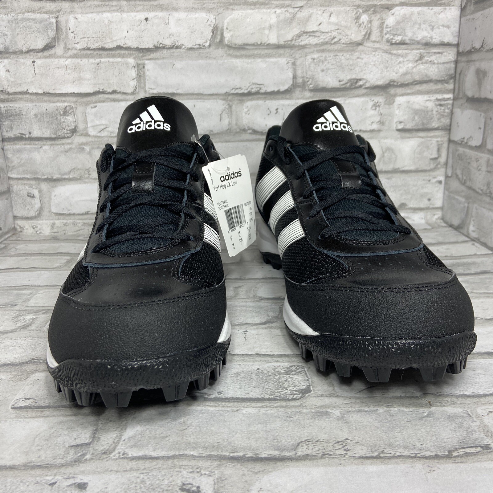 adidas men's turf hog lx low rubber cleats