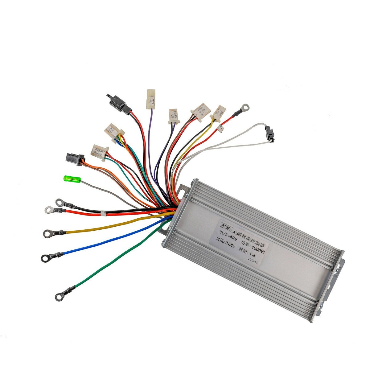 48V 1000W Brushless DC Sine Wave Speed Controller for Ebike