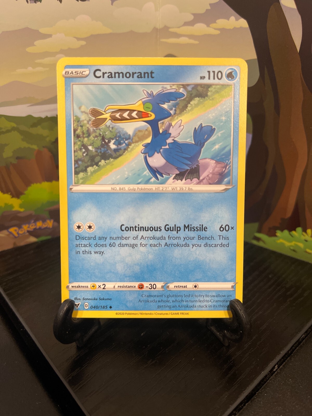 Cramorant 040/185 - Vivid Voltage - Uncommon - Pokemon Card TCG - LP