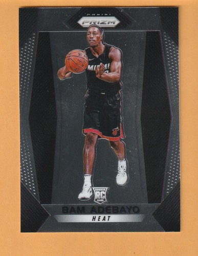 Bam Adebayo Miami Heat 2017-18 Panini Prizm #51 RC Rookie Kentucky Wildcats 8V