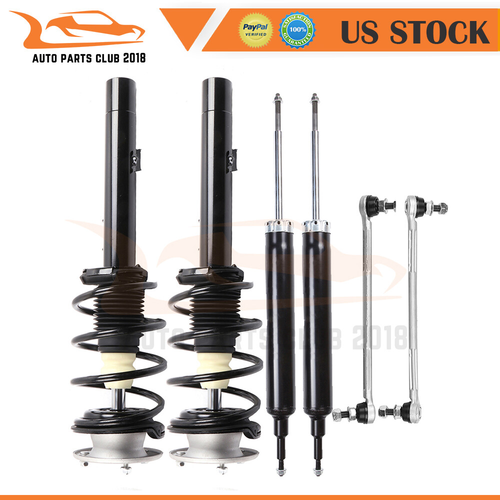 Front Rear Strut Shock Suspension Assembly Sway Bar for BMW 128i 135i