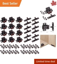 Heavy-Duty Reliable Roller Catch - 12 PCS - Versatile Cabinet Door Latch