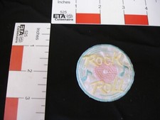 vintage rock and roll patch