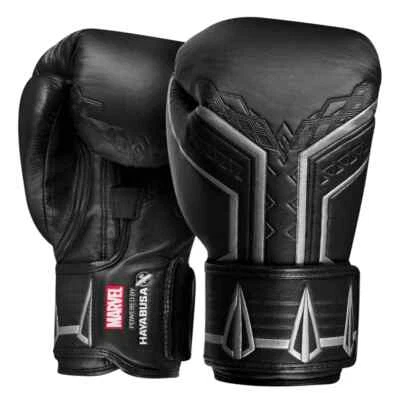 Hayabusa x Marvel Hero Elite Series Black Panther 16oz. Boxing Gloves
