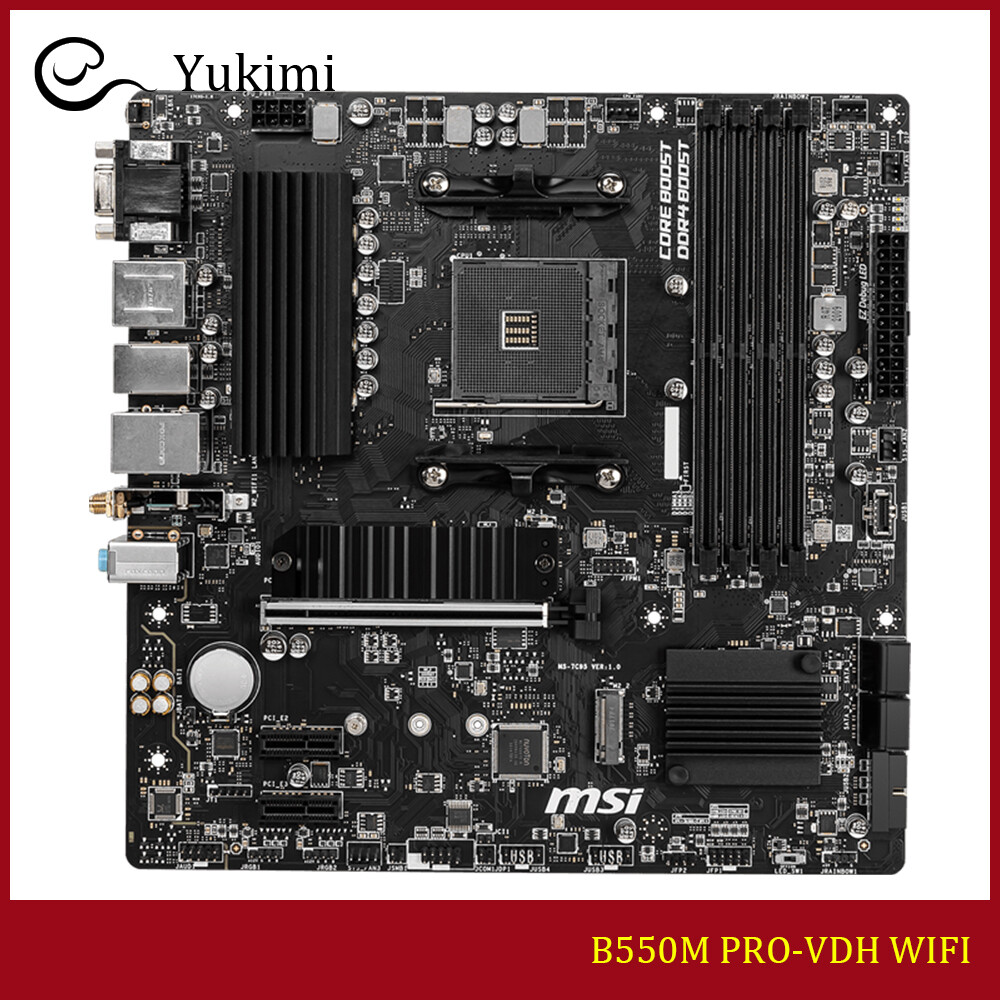 FOR MSI B550M PRO-VDH WIFI 128GB HDMI VGA Micro-ATX Motherboard | eBay
