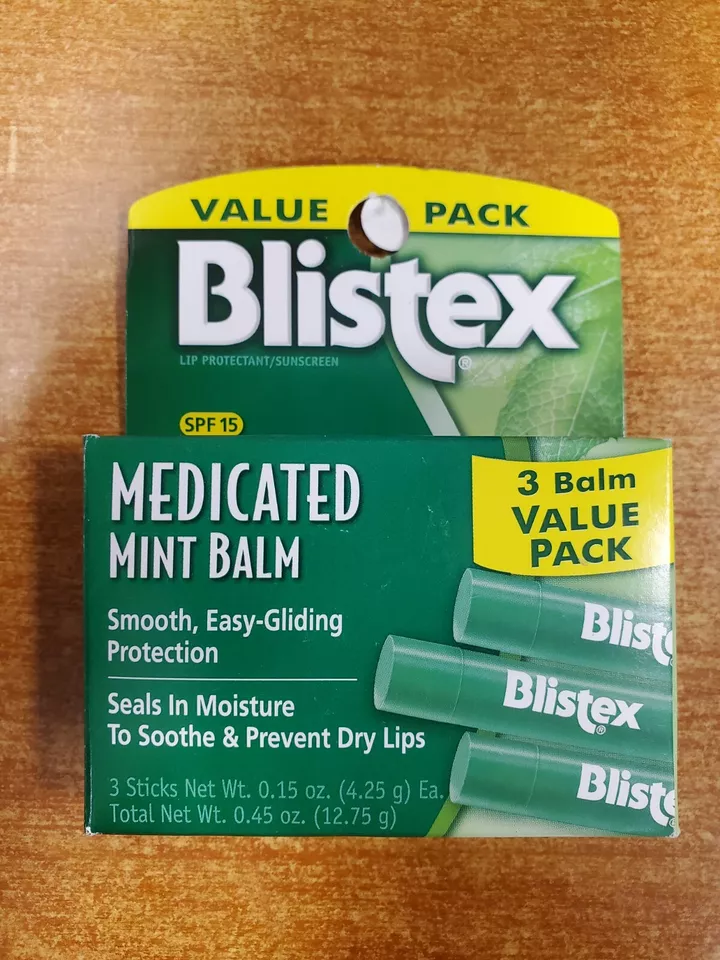 Bálsamo labial medicado como nuevo Blistex SPF15 (exp 10/31/25) cantidad 6,12,18,24,36 4006-R1P7 Foto 2 de 4