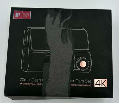 70mai A800S GPS 4K Smart Dash Cam - FOR PARTS / REPAIR
