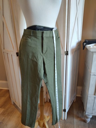 Banana Republic Sloan Girlfriend olive pants