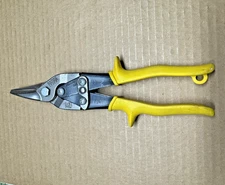 Vintage Wiss M3 Tin Snips Straight Cut Aviation 10" Metal Shears Made in USA VGC