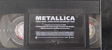 METALLICA VHS Special Bonus Limited Edition 1999 Documentary Behind the Scenes