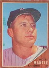 1962 Topps #200 Mickey Mantle